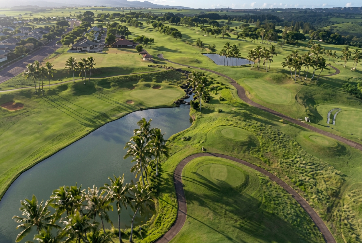 Signature green at Royal Kunia