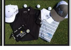 Royal Kunia caps, polo, and signature golf balls