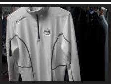 Columbia performance quarter-zip outerwear